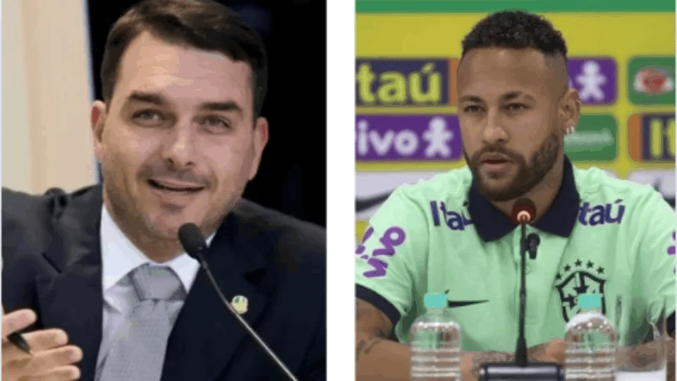 Flávio Bolsonaro diz que não vai ganhar dinheiro do Neymar; entenda