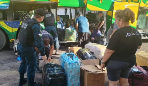 Polícia Militar apreende produtos contrabandeados da Guiana em Roraima