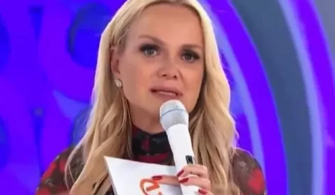 Eliana cai no choro durante despedida em seu programa