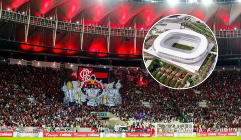 Decreto libera terreno do estádio e Flamengo mostra imagens; veja