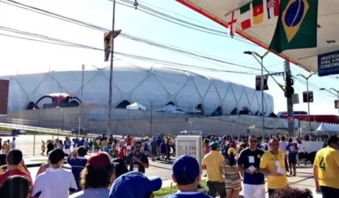 Há 10 anos, Manaus sediava primeiro jogo da Copa do Mundo na Arena da Amazônia