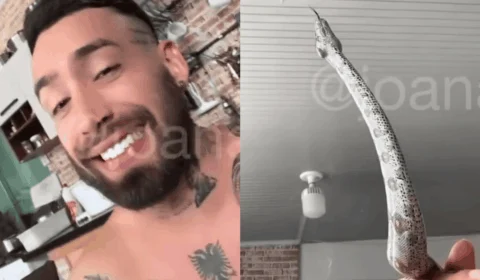 VÍDEO: cobra de Djidja Cardoso inala fumaça de maconha