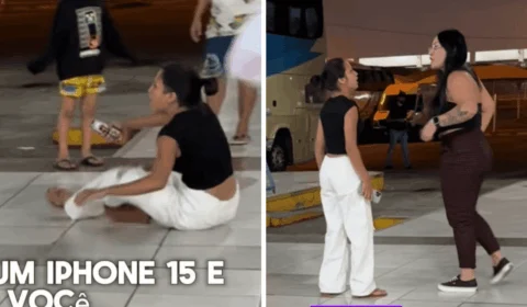 Jovem de 20 anos viraliza ao fazer ‘birra’ após mãe negar iPhone 15