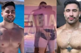 Imagens íntimas de Lucas Souza com outro homem vazam e viralizam na web