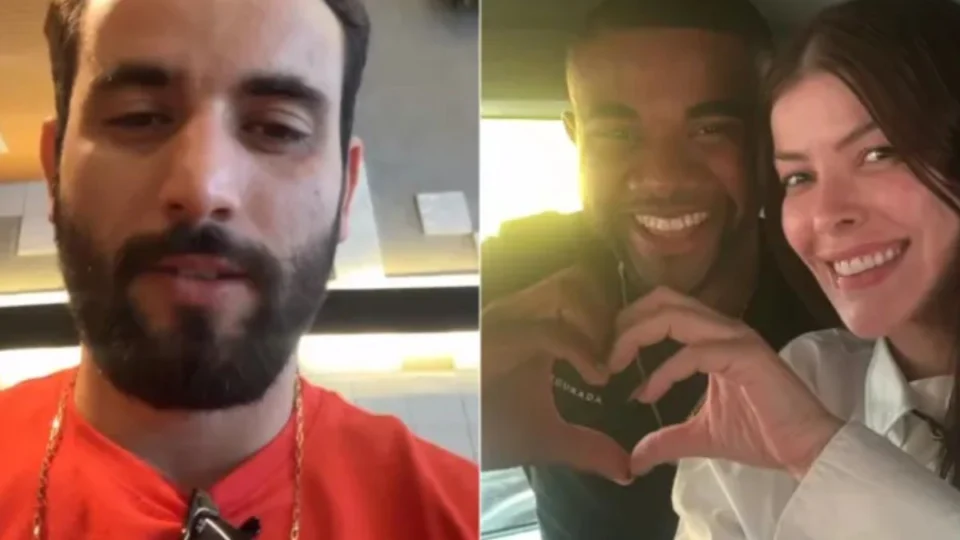 Matteus coloca suposto affair de Davi contra a parede após flagra