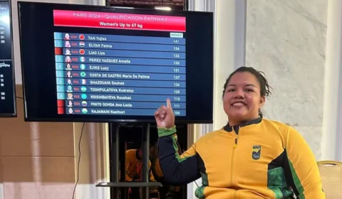 Paris 2024: paratleta do powerlifting é primeira classificada do AM
