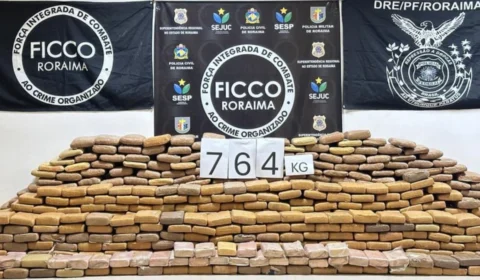 Agentes da FICCO apreenderam cerca de 764 kg de “supermaconha” em RR