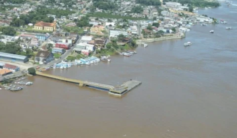 Seca 2024: rio Amazonas começa a descer em Itacoatiara