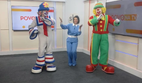 Patati e Patatá participam do Povo na Tv da Tv Norte Acre