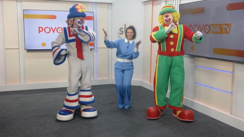 Patati e Patatá participam do Povo na Tv da Tv Norte Acre