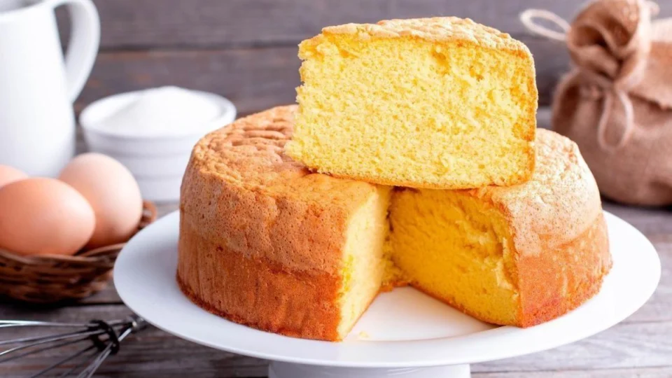 Receita fácil de bolo de milho vegano saboroso