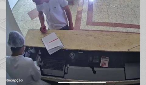 Câmeras flagram suspeito de assassinar dentista no próprio consultório, em Vilhena 