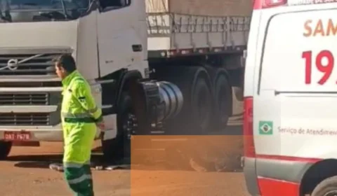 Caminhoneiro morre esmagado por betoneira em  Mato Grosso