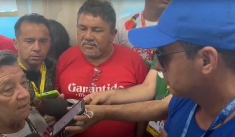 Presidentes de Caprichoso e Garantido deixam rivalidade no 57º Festival de Parintins