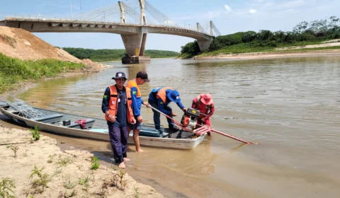Baixo nível do Rio Acre preocupa população durante período de seca
