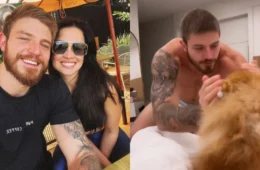 Namorado de Juliette tenta tirar cachorro da cama e viraliza na web