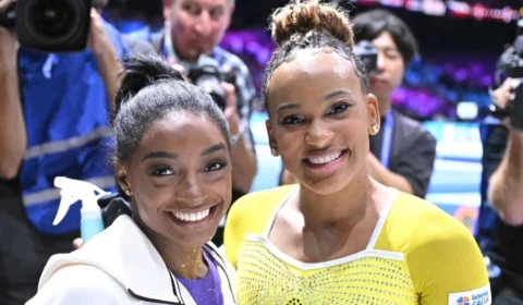 Olimpíadas 2024: Rebeca Andrade e Simone Biles disputam mesmas finais