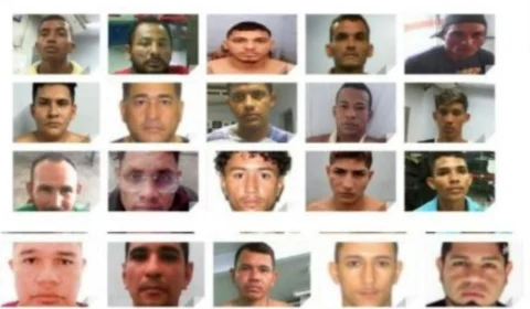 Operação Raio: PC-AM divulga fotos de 22 homens que estão foragidos