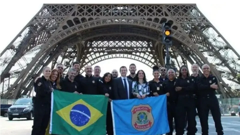 Policiais federais brasileiros atuam na segurança dos Jogos Olímpicos de Paris 2024