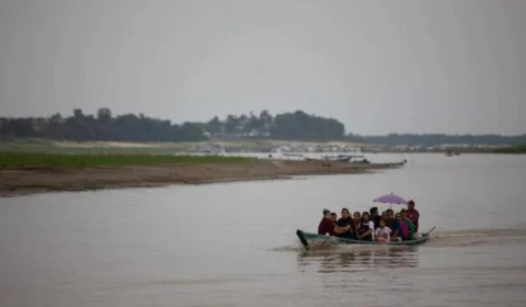 Seca 2024: confira quanto o rio Solimões já baixou até esta segunda (8)