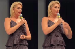 VÍDEO: Ana Hickmann chora ao mostrar hematomas de violência doméstica