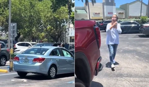 Youtuber empurra mulher durante briga e vídeo viraliza nas redes