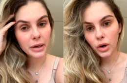 Bárbara Evans aparece só de calcinha para mostrar resultados de cirurgia