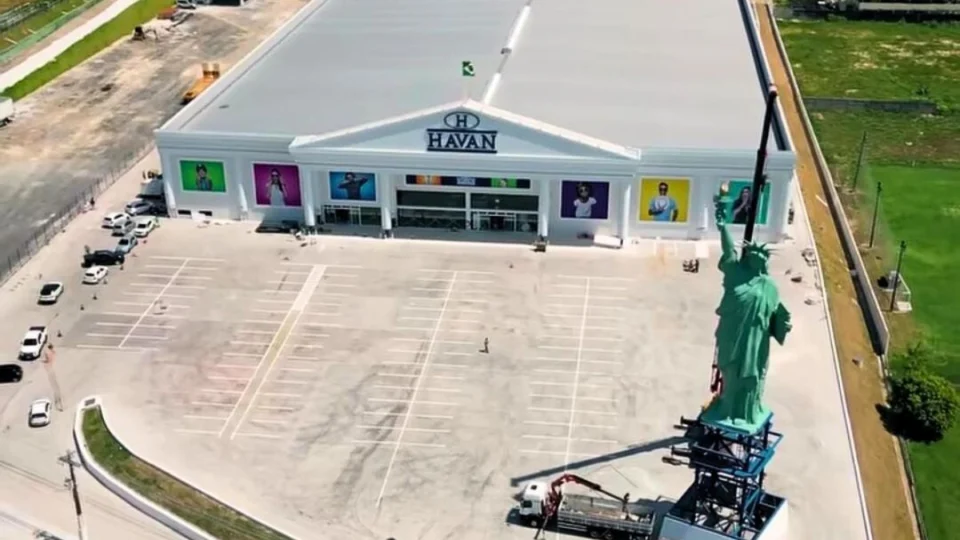 Havan em Manaus: inauguração tem atrações de música a Estátua da Liberdade