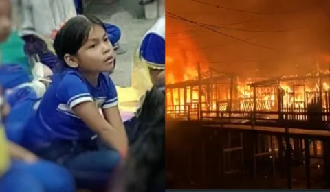 Criança de 6 anos morre em incêndio de grandes proporções no Amazonas