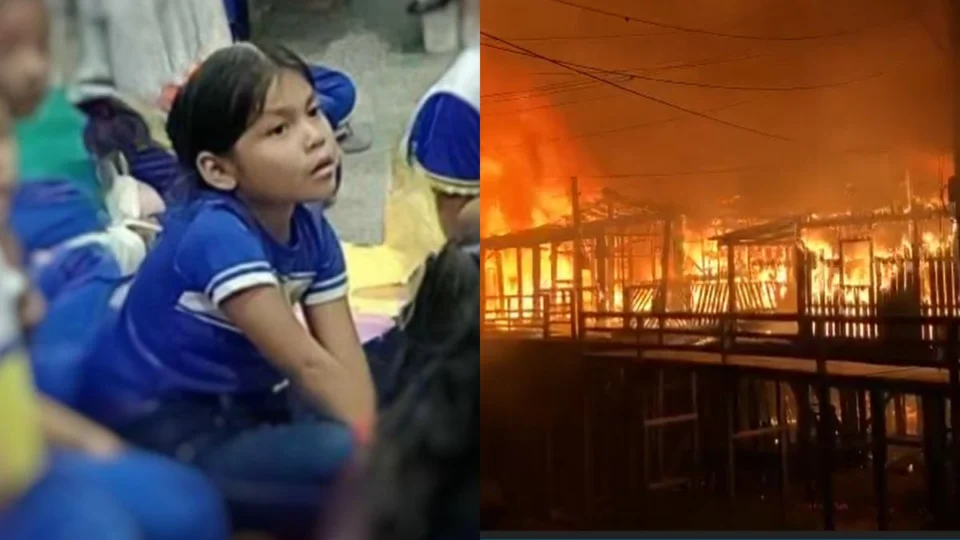 Criança de 6 anos morre em incêndio de grandes proporções no Amazonas