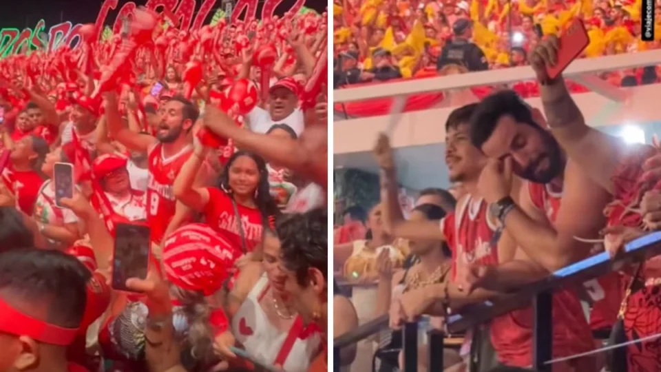 Festival de Parintins: Matteus decide se jogar na galera no último dia de evento