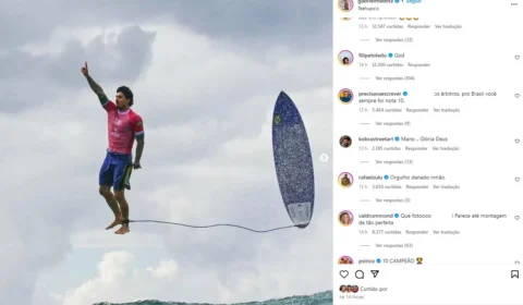 Autor da foto de Gabriel Medina ‘flutuando’ explica clique perfeito