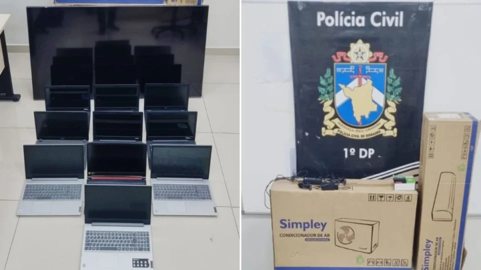 Trio suspeito de furto qualificado na organização Cáritas Brasileira é preso pela PCRR