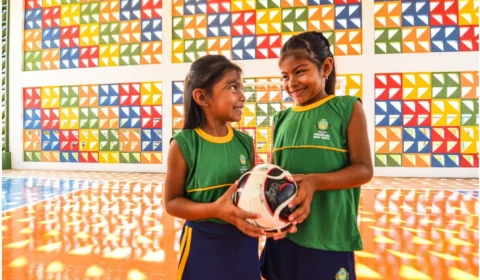 Prefeitura entrega duas novas quadras poliesportivas na zona rural de Boa Vista