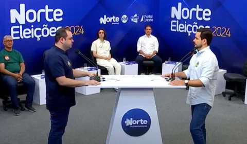 Alberto chama Cidade de ‘marionete’ em debate para prefeito de Manaus