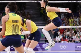 Olimpíadas 2024: Brasil é bronze no vôlei feminino