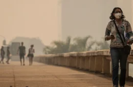 Qual máscara usar contra a fumaça das queimadas?