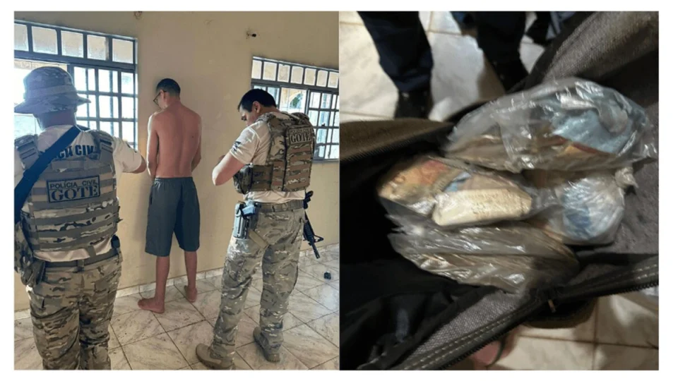 Suspeito de roubos e extorsão no Tocantins é preso no Maranhão