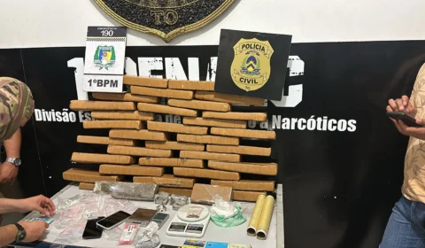 Jovem é presa por tráfico de drogas em Palmas