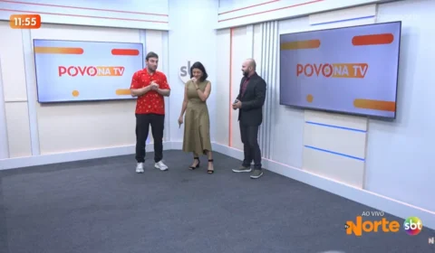 Léo Lins chega ao Acre e participa do “Povo na Tv”