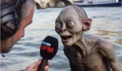 Olimpíadas 2024: rio Sena gera memes após provas de triatlo