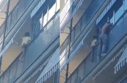 Brasileiro salva criança que estava prestes a cair de prédio na Espanha