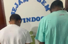 Dois homens são presos por matar mulher de 56 anos