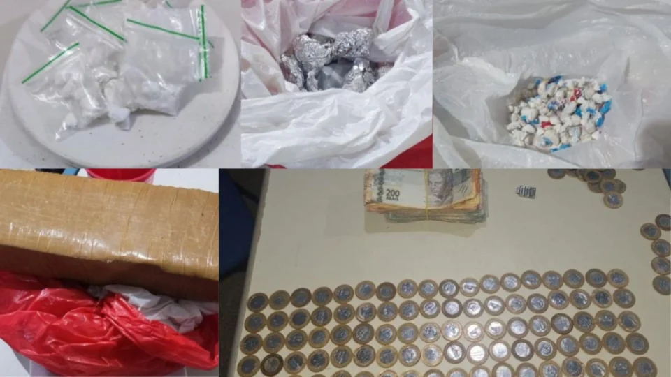 Homem é preso com grande quantidade de drogas semelhantes a crack, cocaína e maconha em Ariquemes