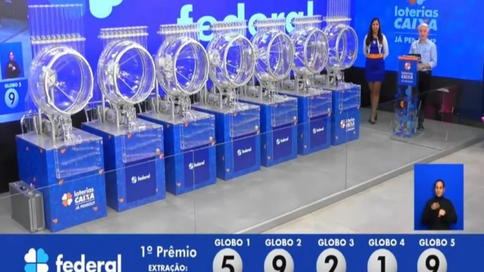 Loteria Federal de hoje, quarta-feira (07/08), concurso 5890; prêmio chega a R$ 500 mil