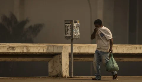 Qualidade do ar no DF enfrenta situação crítica devido à fumaça