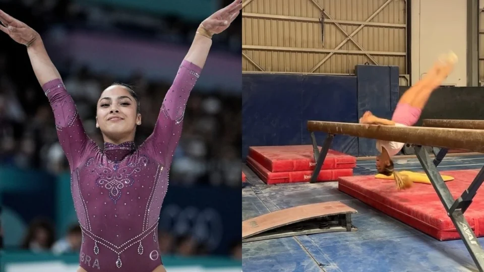 Ginasta americana viraliza ao tentar fazer movimento “Soares”