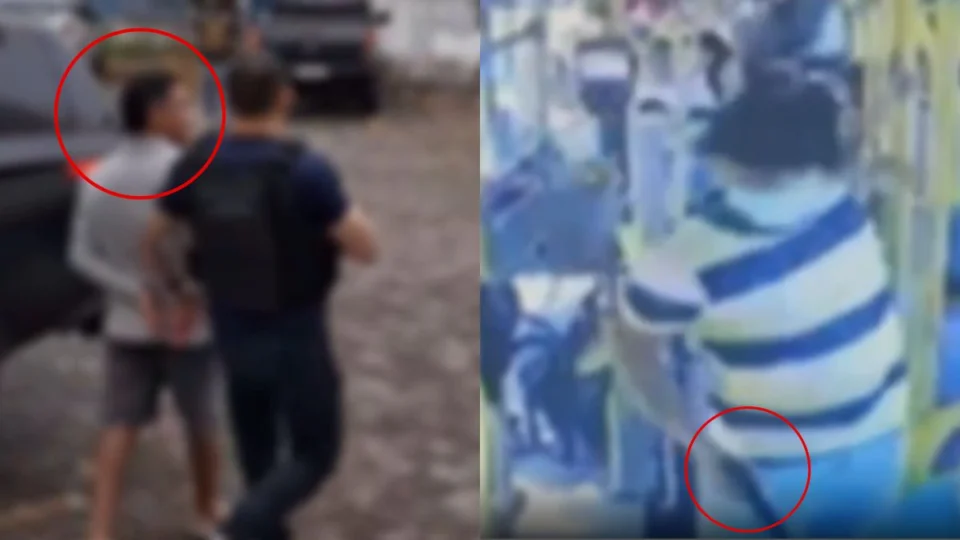 Assalto a ônibus: líder de grupo criminoso é preso após 12 roubos em Manaus