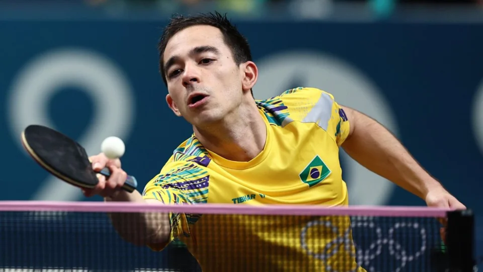 Olimpíadas 2024: Hugo Calderano faz história, mas é eliminado
