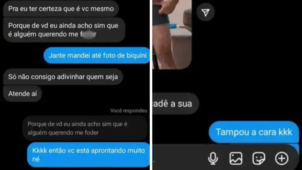 Pastor manda foto de cueca em troca de mensagens com fiel; veja prints